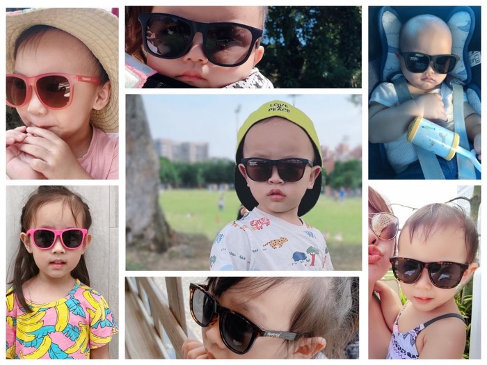 寶寶的眼睛防曬很重要！Hipsterkid 美國幼兒太陽眼鏡