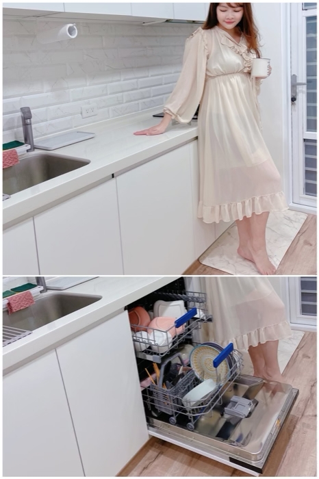 讓下廚變得輕鬆美好！SMEG 全嵌式洗碗機–零死角的高溫清 洗，讓ㄒ碗盤比手洗更加乾淨省水
